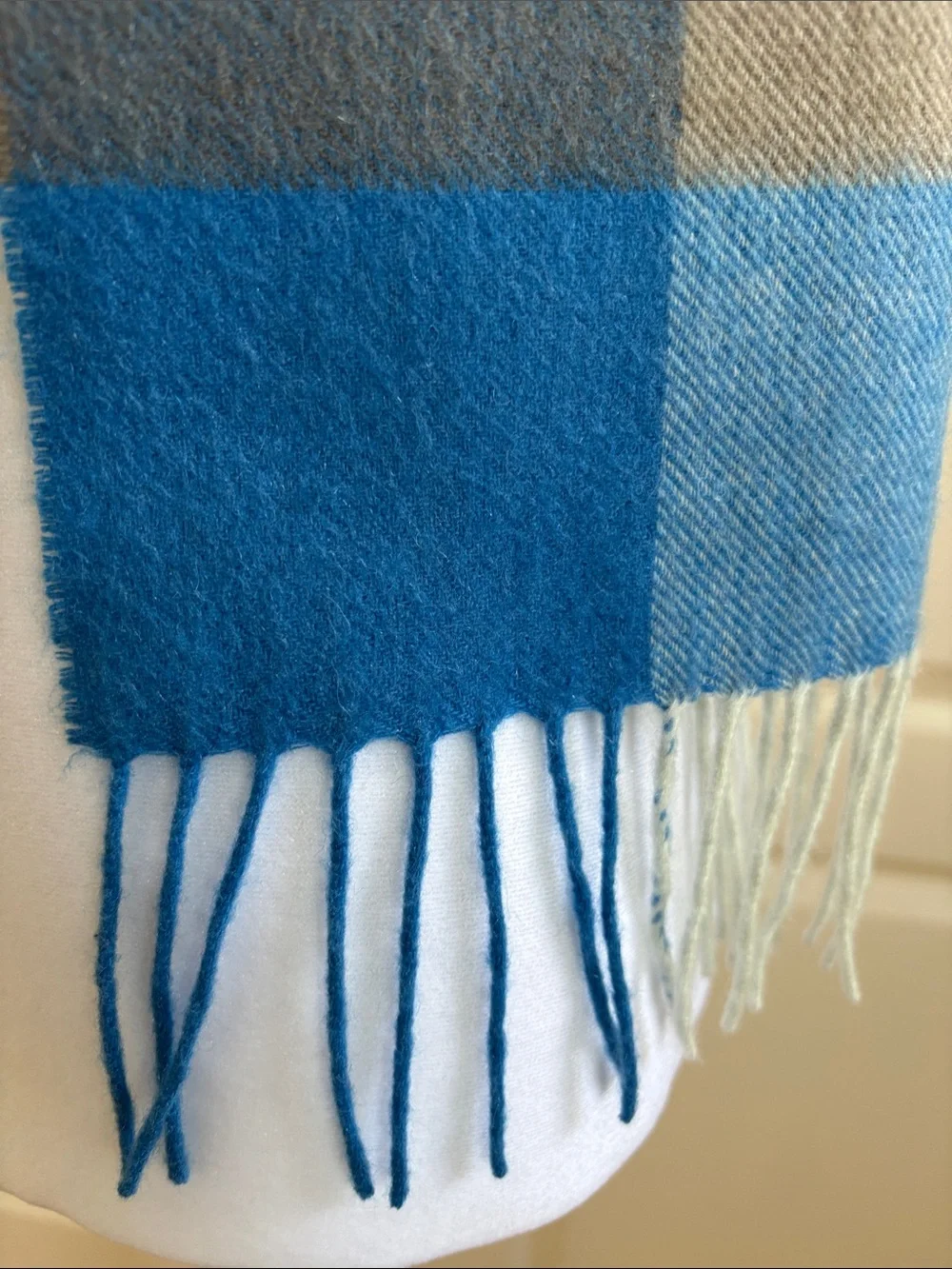 CASHMERE BY CHARTER CLUB SCARF EUC